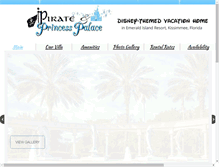 Tablet Screenshot of pirateandprincesspalace.com